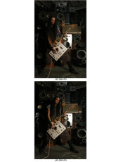 Goofing Off At the BtB Set - Instrument by Miguel / Photo: S. Regan.