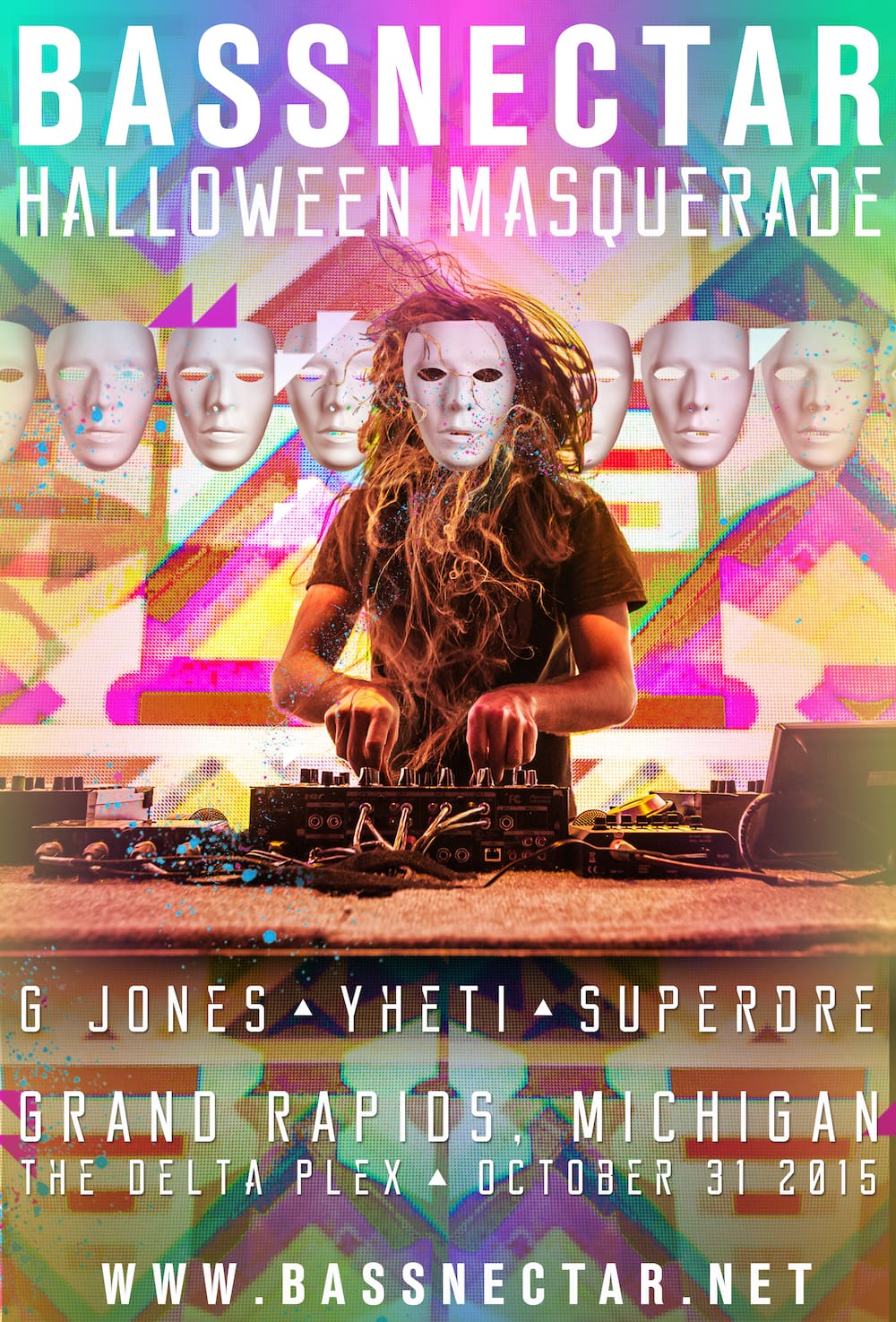 Bassnectar Halloween Masquerade 2015 in Grand Rapids, Michigan