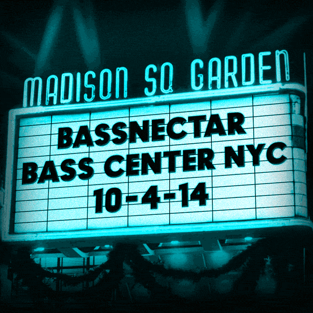 Bassnectar - Madison Square Garden 2014 - click here to join our email list for more info