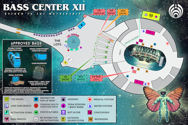 Bass Center XII Map