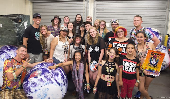 Bassnectar - Bass Center 2016 - Golden Ticket winners - photo by Peter Wallace