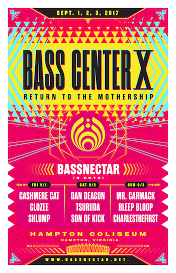 Bassnectar presents Bass Center X - Hampton VA