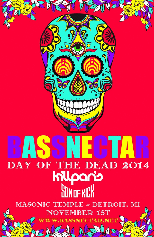 Bassnectar - Day Of The Dead - NVSB Tour 2014