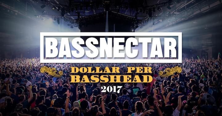 Bassnectar - Dollar Per Bass Head 2017